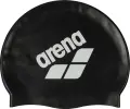 Шапочка для плавання Arena BIG LOGO CAP чорно-світло-сіра 009276-206
