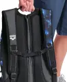 Рюкзак Arena FASTPACK 3.0 ALLOVER 40L темно-синьо-блакитний 006188-105