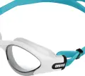 Очки для плавания детские Arena THE ONE PLUS JUNIOR бело-бирюзовые 011808-100