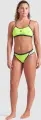 Купальник раздельный женский Arena ICONS BIKINI CROSS BACK SOLID лаймово-темно-зелено-белый 005037-660