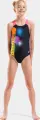 Купальник слитный детский Arena DOTS SWIMSUIT SWIM PRO BACK черно-розово-желтый 010745-559