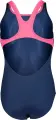 Купальник злитий дитячий Arena LOGO SWIMSUIT SWIM PRO темно-синьо-рожевий 010287-590