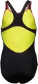 Купальник злитий дитячий Arena PALETTE SWIMSUIT SWIM PRO BACK коралово-чорний 007918-350