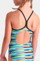 Купальник слитный детский Arena RACING STRIPE SWIMSUIT LIGHTDR разноцветный 009006-550