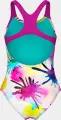 Купальник злитий дитячий Arena SPRAYING SWIMSUIT SWIM PRO BACK біло-рожево-блакитно-жовтий 010720-815