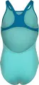 Купальник злитий дитячий Arena TEAM SWIMSUIT SWIM PRO SOLID темно-бірюзово-бірюзовий 004762-668