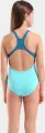 Купальник злитий дитячий Arena TEAM SWIMSUIT SWIM PRO SOLID темно-бірюзово-бірюзовий 004762-668