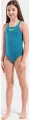 Купальник злитий дитячий Arena TEAM SWIMSUIT SWIM PRO SOLID темно-бірюзово-бірюзовий 004762-668