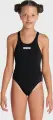 Купальник слитный детский Arena TEAM SWIMSUIT SWIM TECH SOLID черный 004764-550