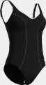 Купальник жіночий Arena CLIP BACK SWIMSUIT SOLID B чорно-білий 010651-510