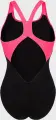Купальник слитный женский Arena DREAMHLINE SWIMSUIT V BACK черно-розово-голубой 008328-500