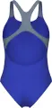 Купальник жіночий Arena GRAPHIC SWIMSUIT SWIM PRO BACK фіолетово-сіро-лаймовий 009024-850
