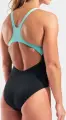 Купальник жіночий Arena GRAPHIC SWIMSUIT SWIM PRO L чорно-бірюзово-рожевий 010809-580