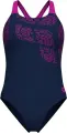 Купальник злитий жіночий Arena KIKKO SWIMSUIT SWIM PRO BACK темно-синьо-рожевий 010807-790