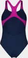 Купальник злитий жіночий Arena KIKKO SWIMSUIT SWIM PRO BACK темно-синьо-рожевий 010807-790