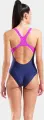Купальник злитий жіночий Arena KIKKO SWIMSUIT SWIM PRO BACK темно-синьо-рожевий 010807-790