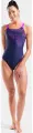 Купальник злитий жіночий Arena KIKKO SWIMSUIT SWIM PRO BACK темно-синьо-рожевий 010807-790