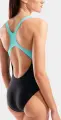 Купальник злитий жіночий Arena KIKKO SWIMSUIT SWIM PRO BACK чорно-бірюзовий 010807-580