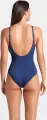 Купальник слитный женский Arena RIPPLES SWIMSUIT U BACK B темно-сине-желто-белый 009500-780