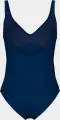 Купальник слитный женский Arena SHIMMERING SWIMSUIT U BACK темно-сине-синий 010810-708