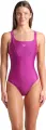 Купальник слитный женский Arena SOLID SWIMSUIT CONTROL PRO BACK фиолетово-розовый 005910-950