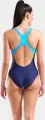Купальник злитий жіночий Arena STRIPEFLO SWIMSUIT SWIM PRO BA темно-синьо-блакитний 011175-780