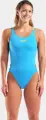 Купальник злитий жіночий Arena SWIMSUIT TECH MULTI SOLID блакитно-жовтий 008054-820