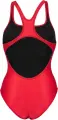 Купальник слитный женский Arena TEAM SWIMSUIT SWIM PRO SOLID красно-белый 004760-450