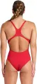 Купальник слитный женский Arena TEAM SWIMSUIT SWIM PRO SOLID красно-белый 004760-450