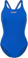 Купальник слитный женский Arena TEAM SWIMSUIT SWIM PRO SOLID сине-оранжевый 004760-803