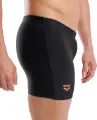 Плавки-боксеры Arena BASIC SWIM SHORT черно-бело-коралловые 010276-500