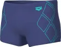 Плавки-боксеры Arena GRAPHIC SWIM SHORT фиолетово-бирюзовые 009083-808