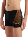 Плавки-боксери дитячі Arena BRIGHT SWIM SHORT чорно-жовтогарячі 006721-503