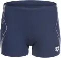 Плавки-боксеры детские Arena GRAPHIC SWIM SHORT темно-сине-белые 011189-701