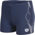 Плавки-боксеры детские Arena GRAPHIC SWIM SHORT темно-сине-белые 011189-701