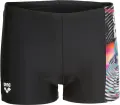 Плавки-боксери дитячі Arena LIT LOGO SWIM SHORT чорні 010692-550