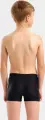Плавки-боксеры детские Arena LIT LOGO SWIM SHORT черные 010692-550