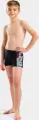 Плавки-боксеры детские Arena LIT LOGO SWIM SHORT черные 010692-550