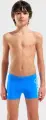 Плавки-боксери дитячі Arena LOGO SWIM SHORT блакитно-білі 010349-508