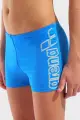 Плавки-боксери дитячі Arena LOGO SWIM SHORT блакитно-білі 010349-508