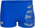 Плавки-боксери дитячі Arena TALES SWIM SHORT синьо-жовті 009087-802