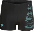 Плавки-боксери дитячі Arena TALES SWIM SHORT чорно-бірюзові 009087-508