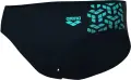 Плавки-брифи Arena KIKKO V SWIM BRIEFS чорно-бірюзові 006750-508