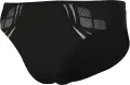 Плавки-брифы Arena POSEIDONIA SWIM BRIEFS черно-белые 009075-501