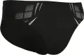 Плавки-брифы Arena POSEIDONIA SWIM BRIEFS черно-белые 009075-501
