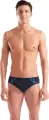 Плавки-брифы Arena POSEIDONIA SWIM BRIEFS черно-голубые 009075-508