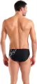 Плавки-брифи Arena SCRATCHY SWIM BRIEFS чорно-білі 010282-500
