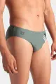Плавки-брифи Arena STRIPE SWIM BRIEFS темно-зелено-чорно-білі 007929-650