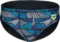 Плавки-брифы детские Arena CANDIES SWIM BRIEFS черно-сине-серые 010301-550