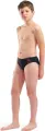 Плавки-брифи дитячі Arena POSEIDONIA SWIM BRIEFS чорно-коралові 009009-504